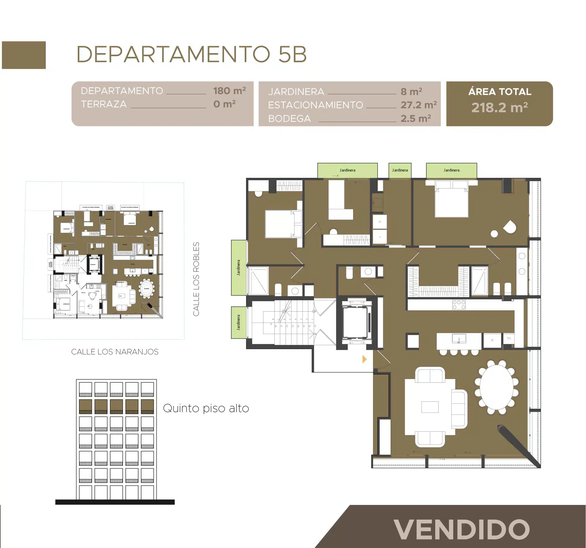 Departamento 5B en venta en Naranjos 2-28, Cuenca - CiuBaHo